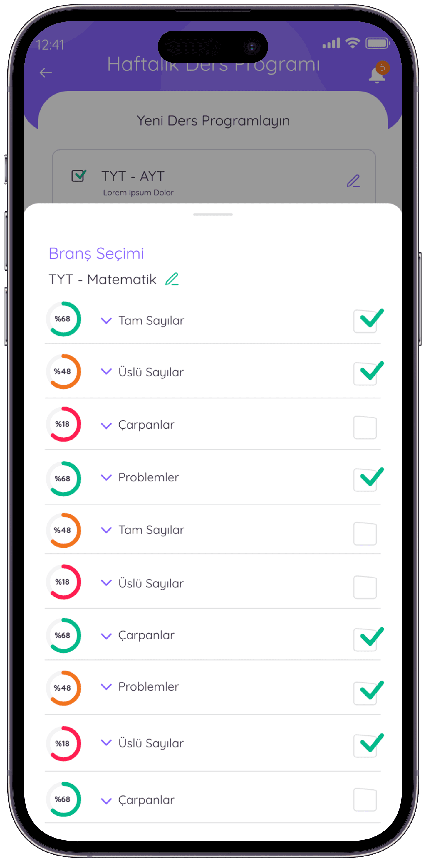 Determinant App — project detail 18, Selçuk Aker