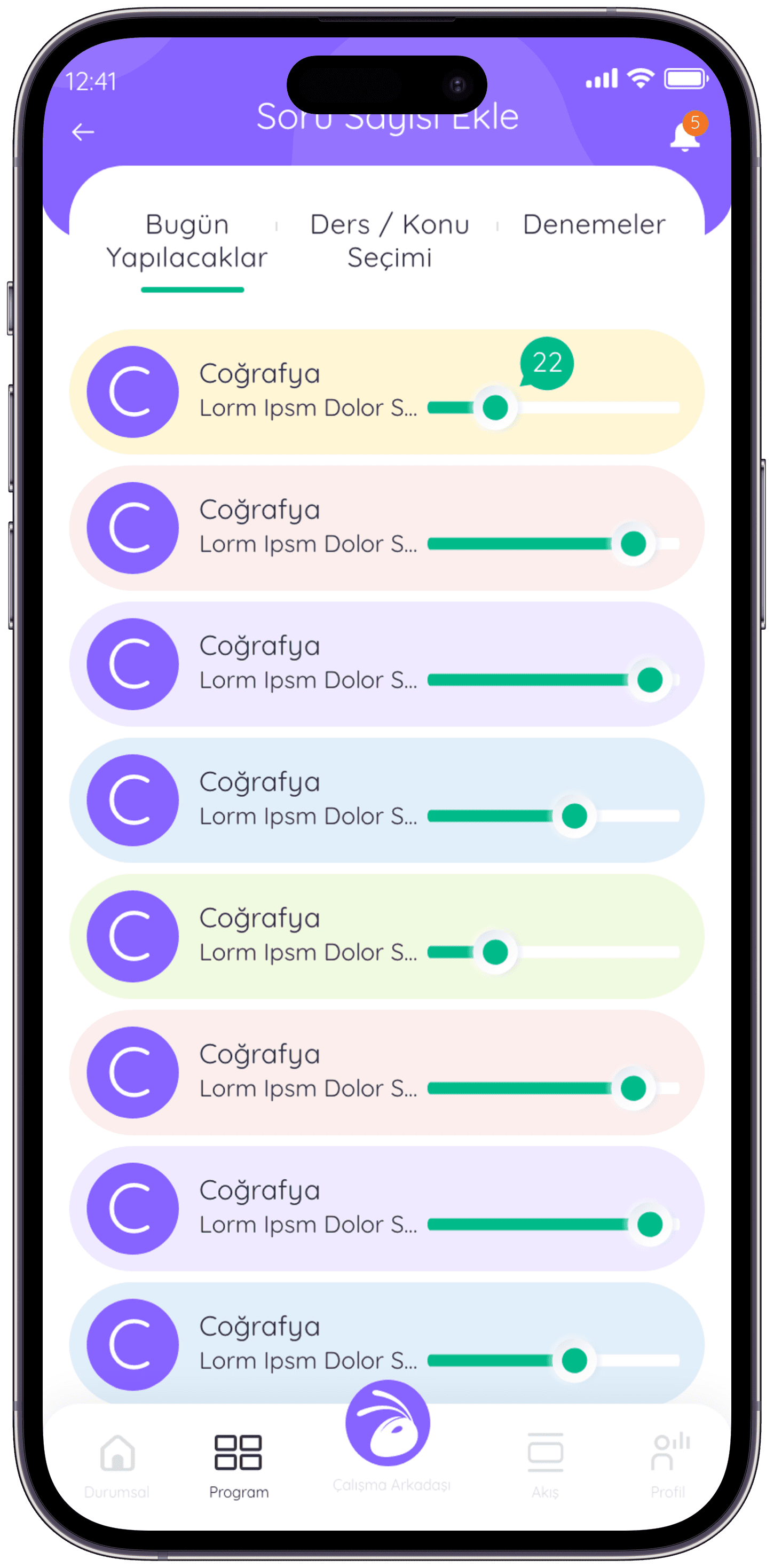 Determinant App — project detail 19, Selçuk Aker