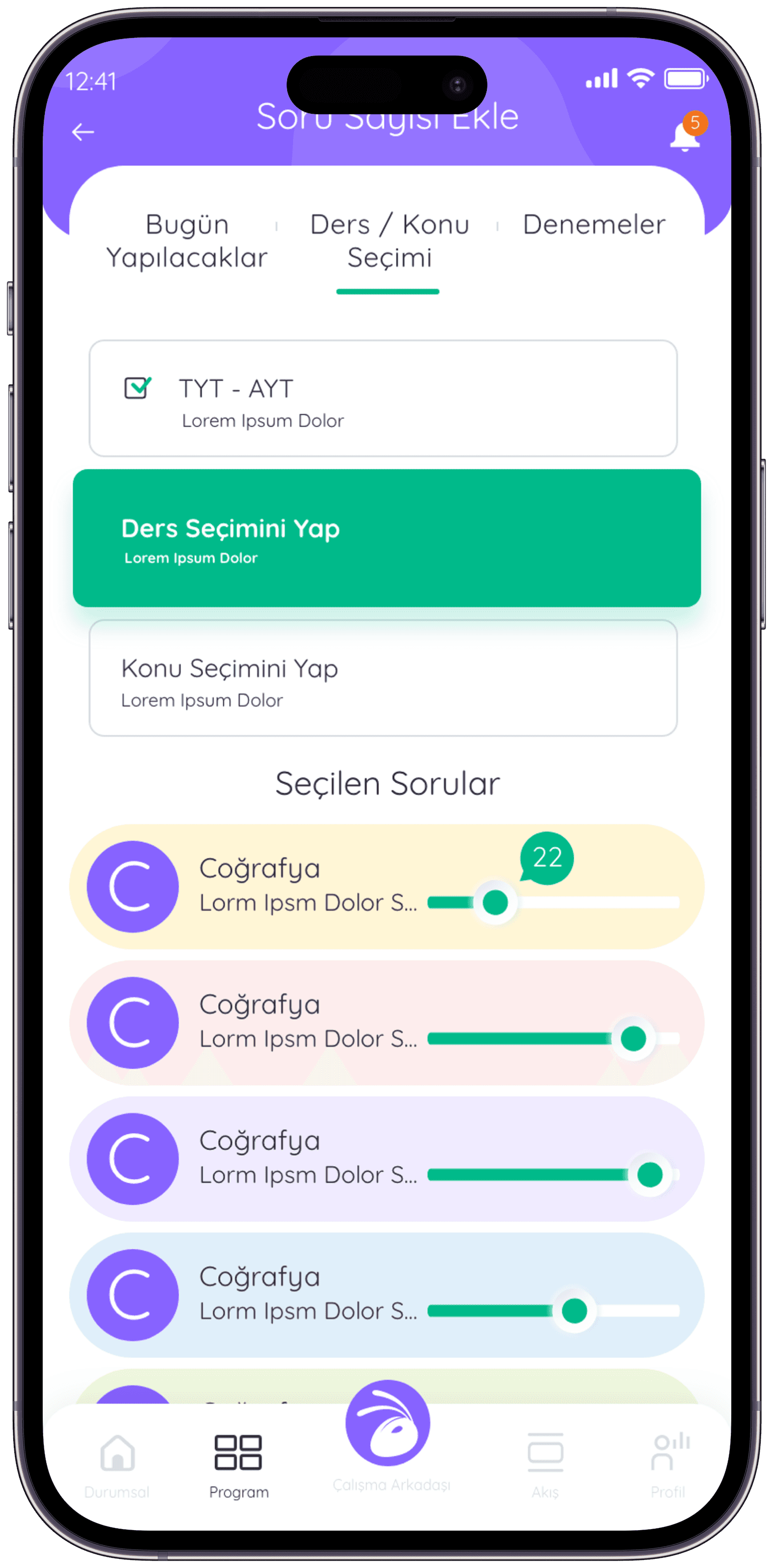 Determinant App — project detail 34, Selçuk Aker