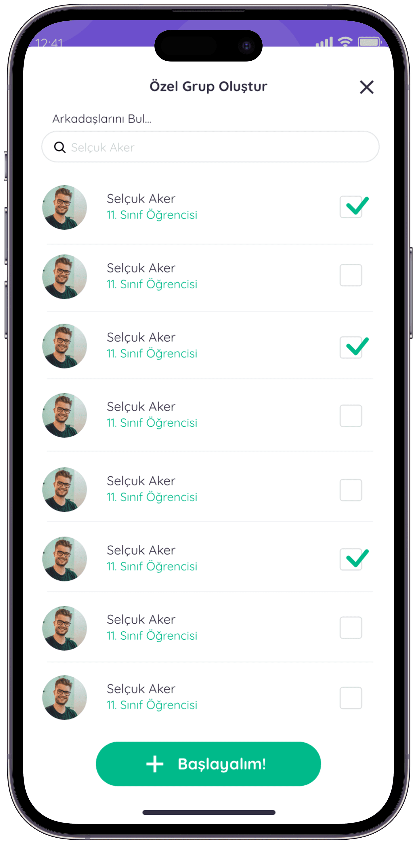 Determinant App — project detail 43, Selçuk Aker