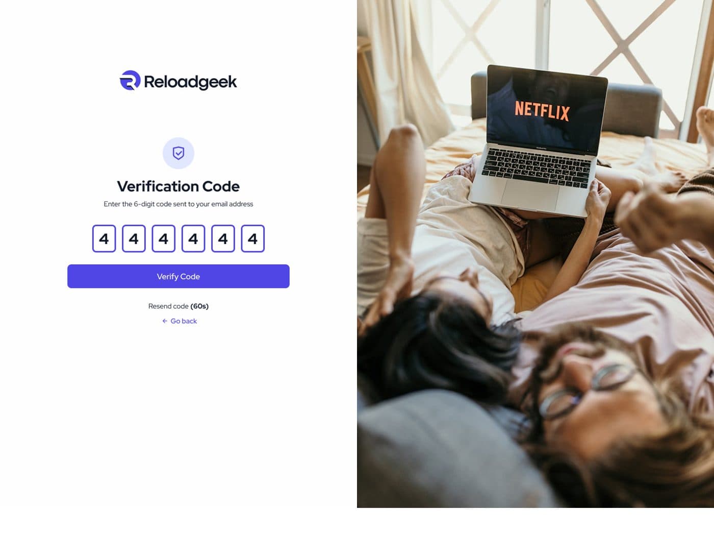ReloadGeek Desktop Website — 5