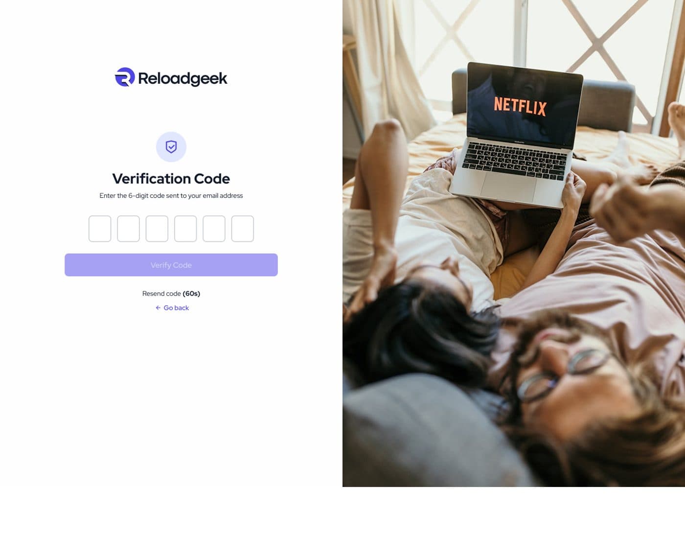 ReloadGeek Desktop Website — 6