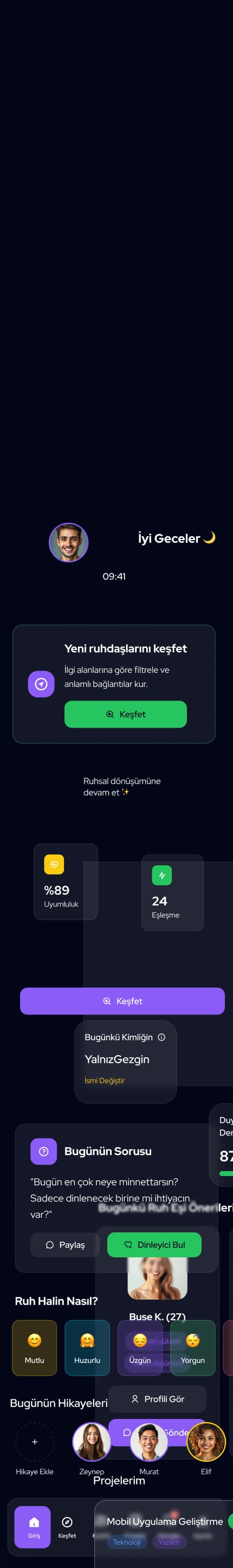 Ruhdas — Mobil Uygulama tasarımı, detay 9, Selçuk Aker