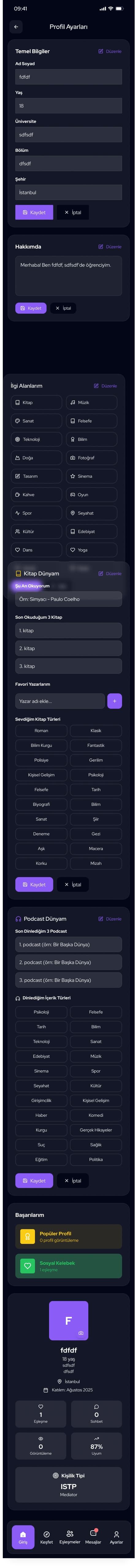 Ruhdas — Mobil Uygulama tasarımı, detay 90, Selçuk Aker