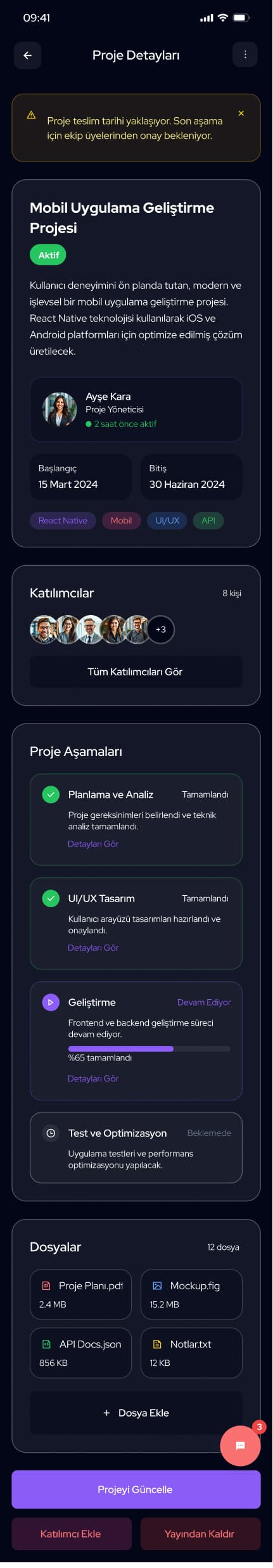 Ruhdas — Mobil Uygulama tasarımı, detay 95, Selçuk Aker