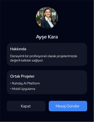 Ruhdas — Mobil Uygulama tasarımı, detay 98, Selçuk Aker