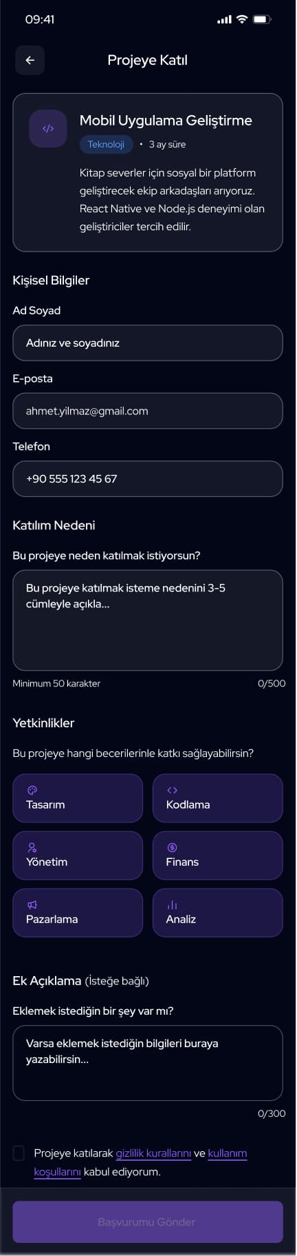 Ruhdas — Mobil Uygulama tasarımı, detay 102, Selçuk Aker