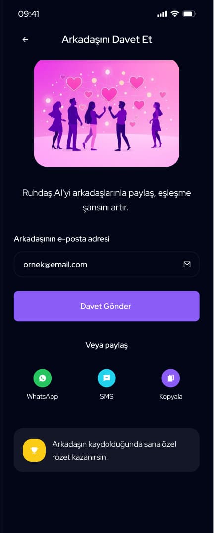 Ruhdas — Mobil Uygulama tasarımı, detay 11, Selçuk Aker