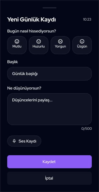 Ruhdas — Mobil Uygulama tasarımı, detay 125, Selçuk Aker