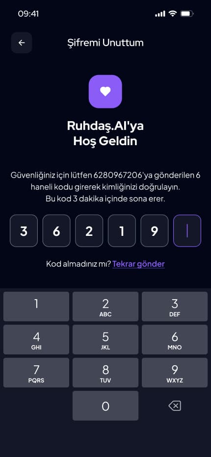 Ruhdas — Mobil Uygulama tasarımı, detay 142, Selçuk Aker