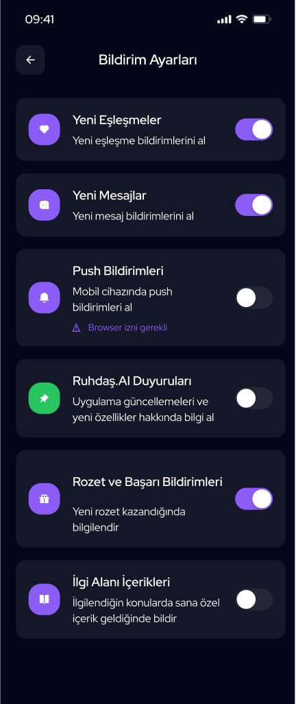 Ruhdas — Mobil Uygulama tasarımı, detay 19, Selçuk Aker