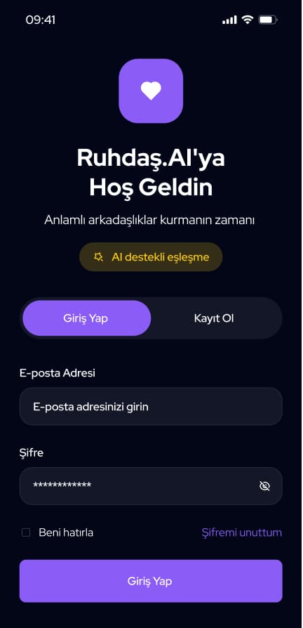 Ruhdas — Mobil Uygulama tasarımı, detay 42, Selçuk Aker