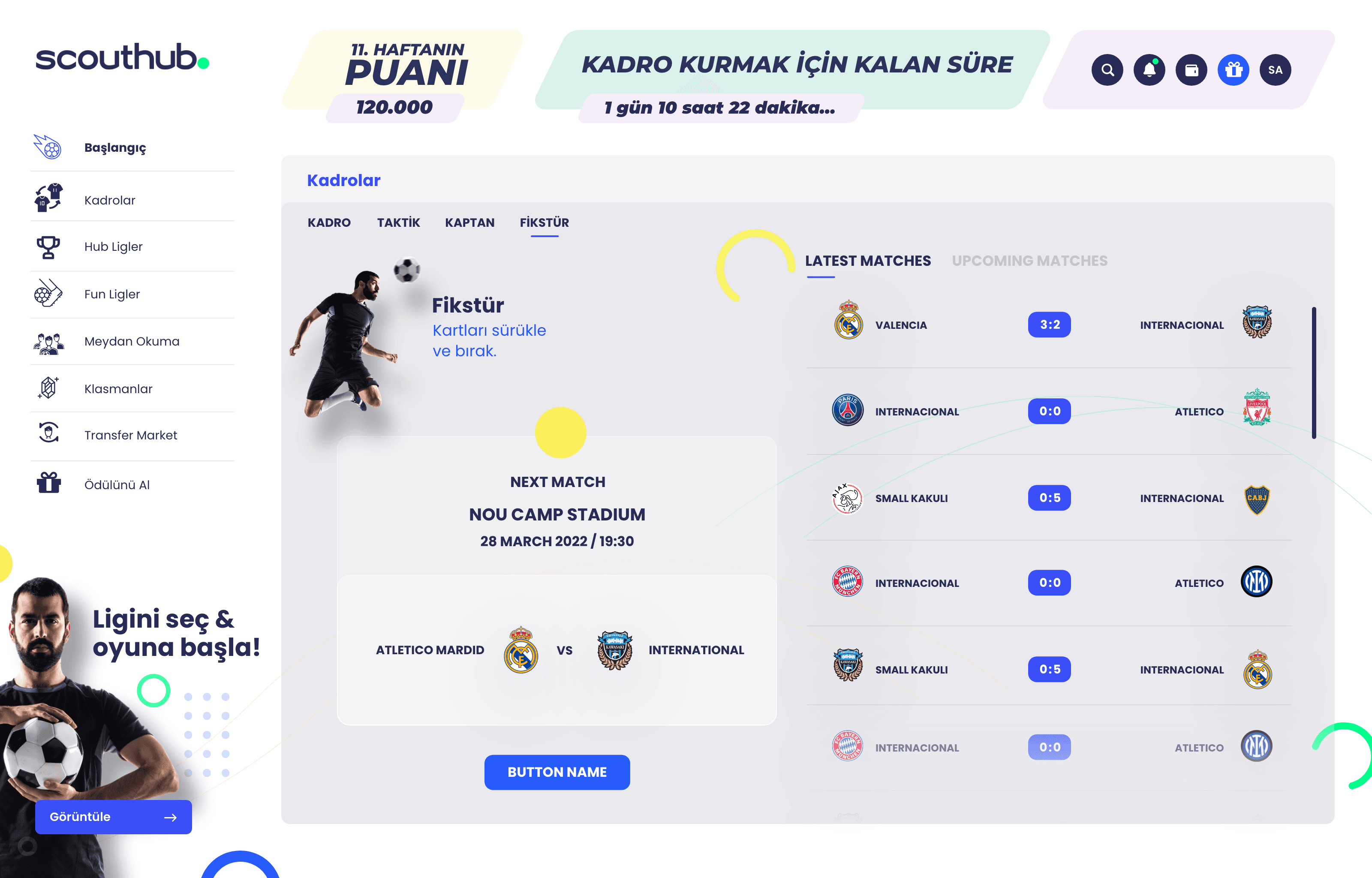 Scouthub Web App — 2