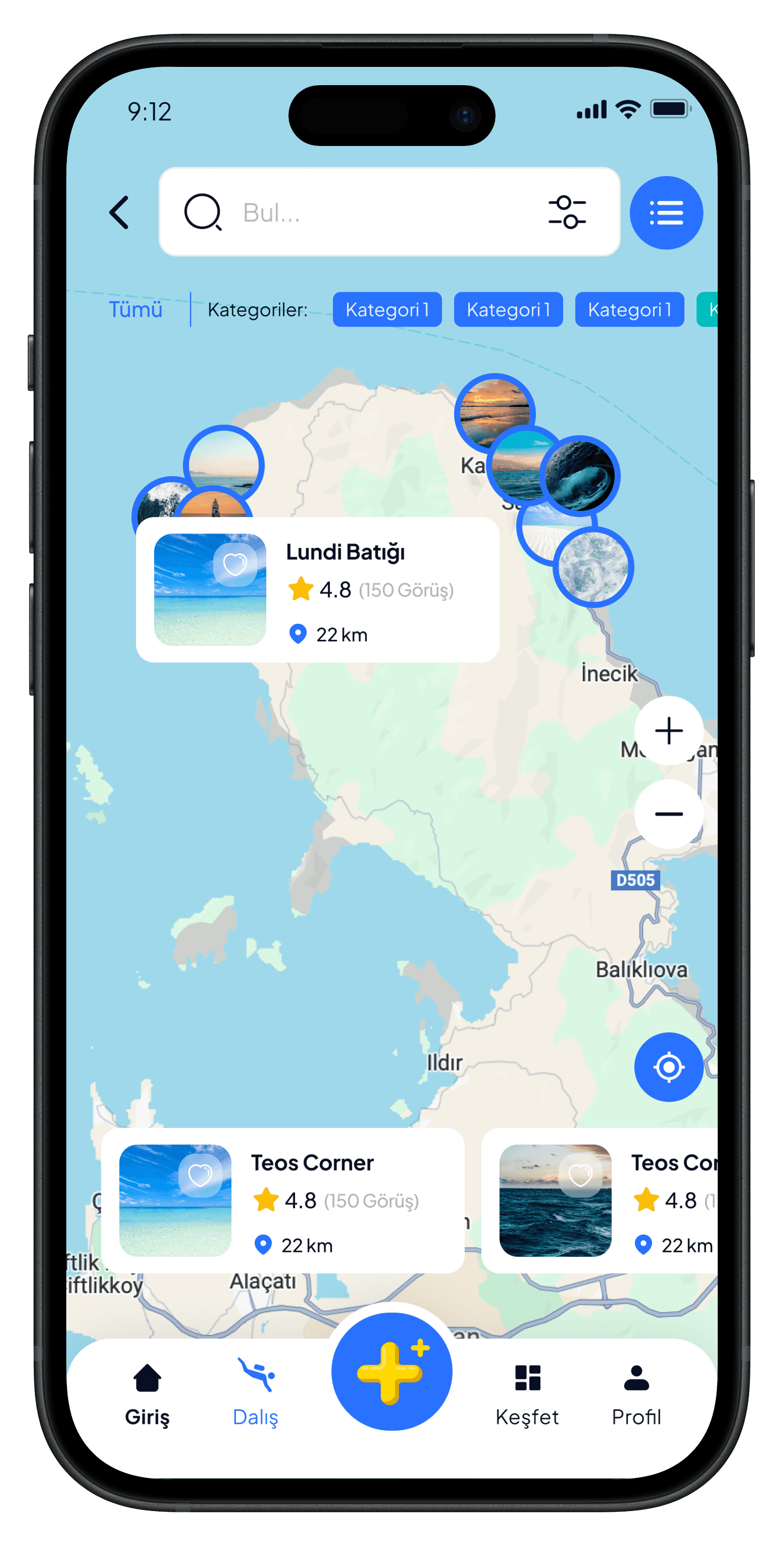 Scuba Diving Mobile App — 13