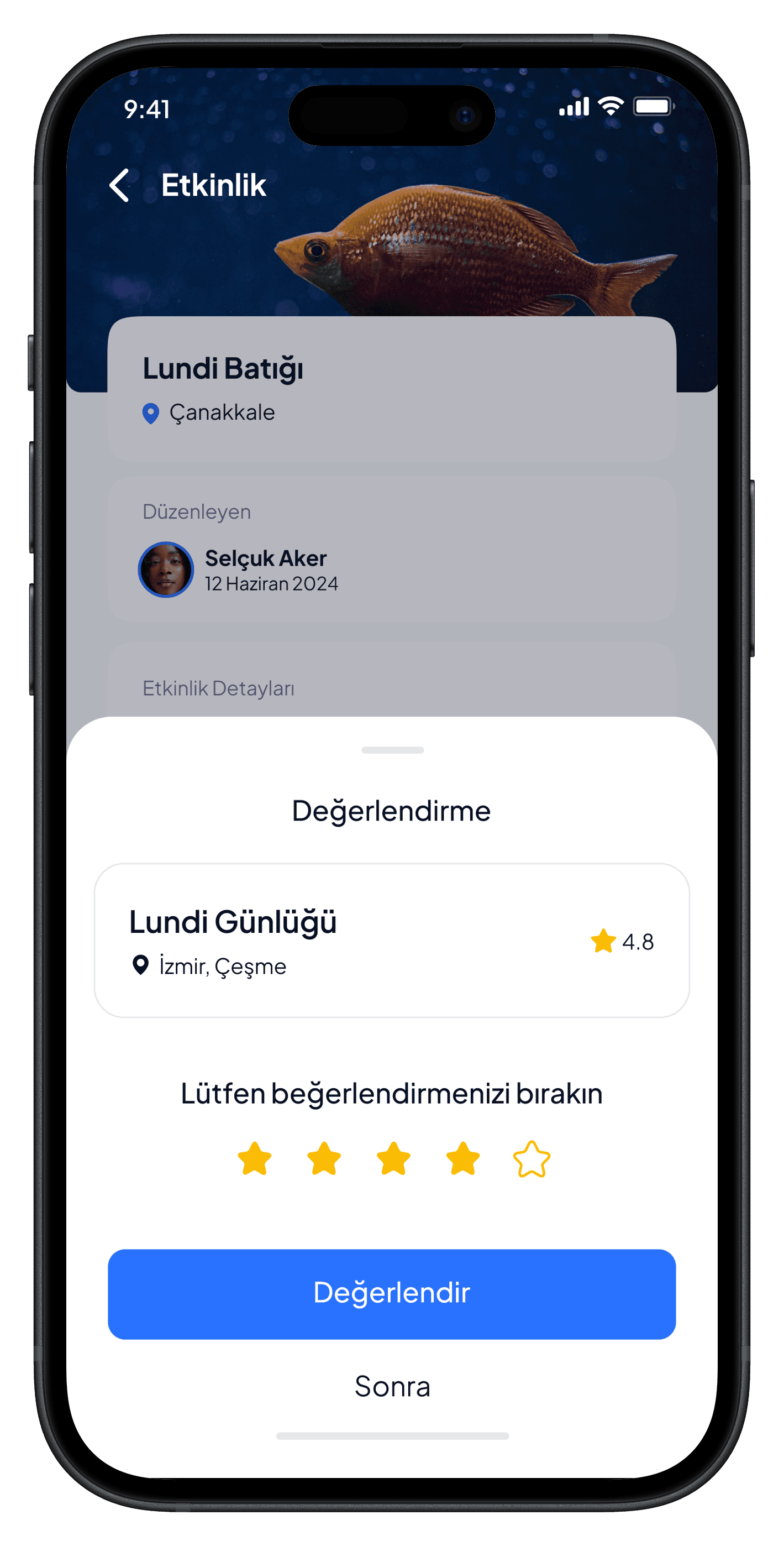 Scuba Diving Mobile App — 14