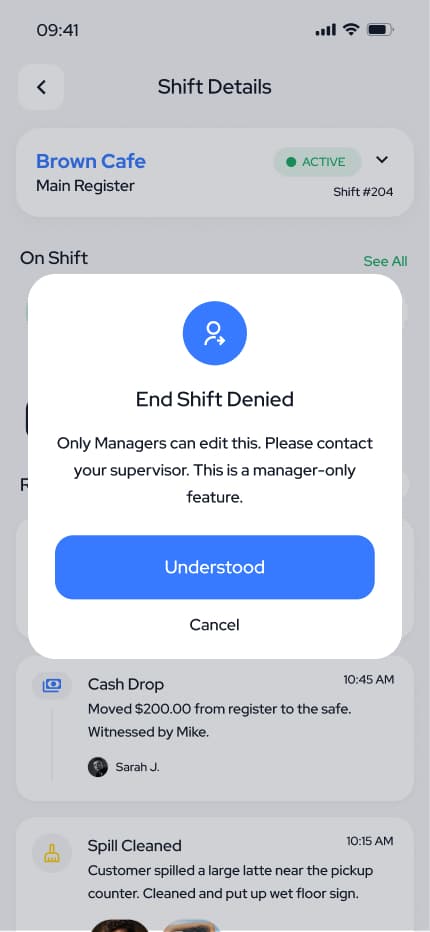 Shift Control — 117