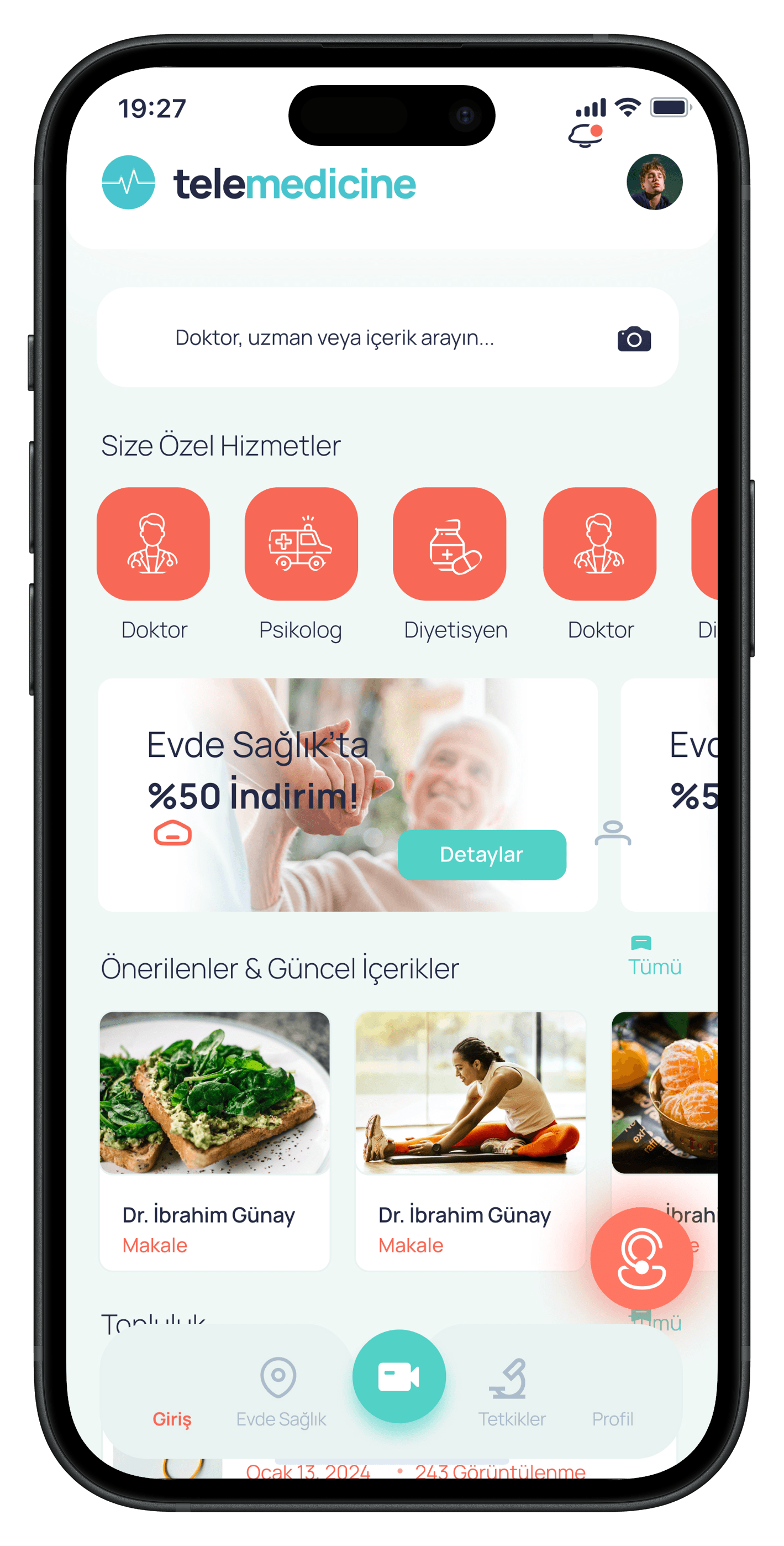 Health Mobile App — 3