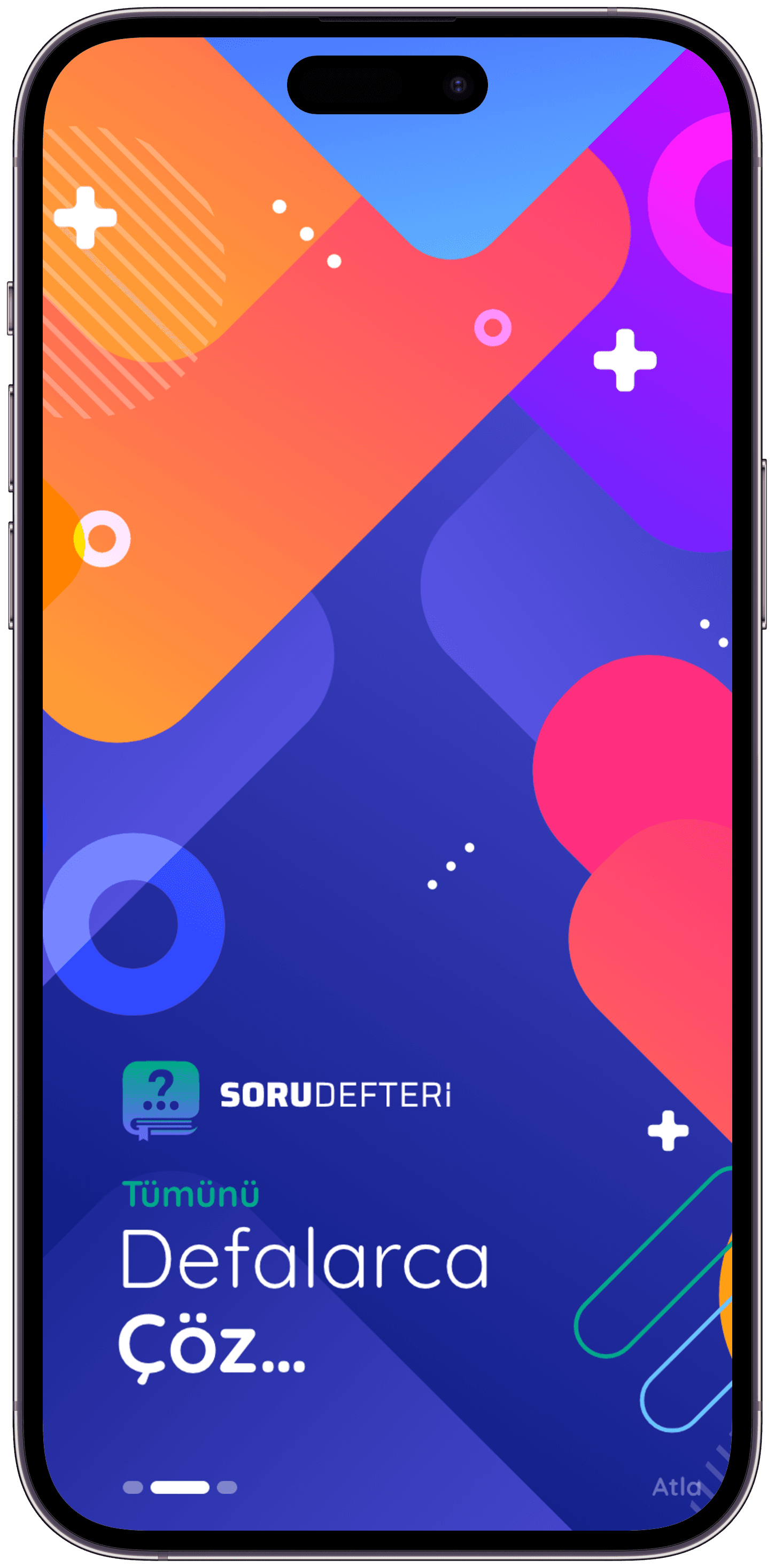 Soru Defteri Q&A App — 1