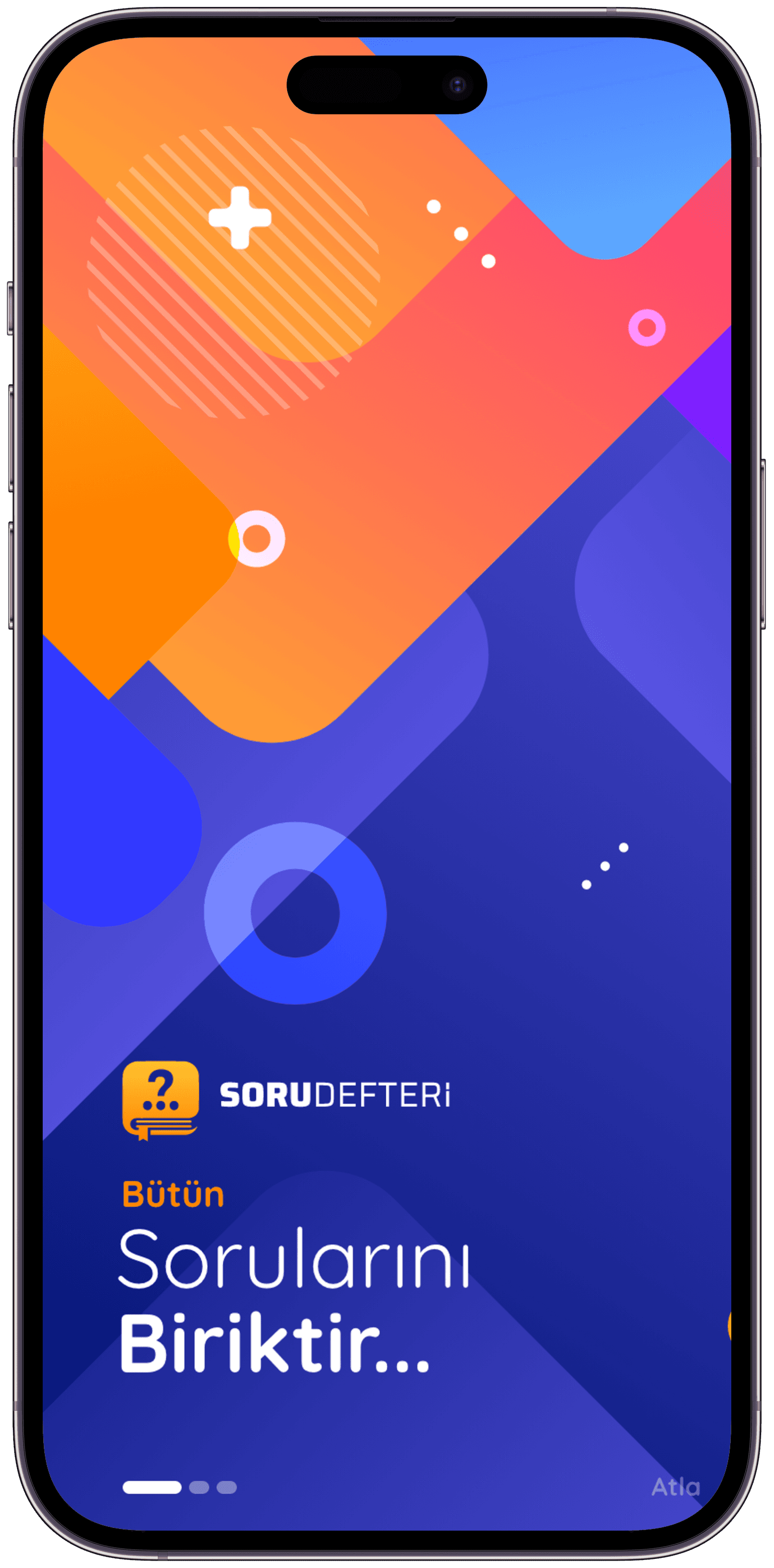 Soru Defteri Q&A App — 3