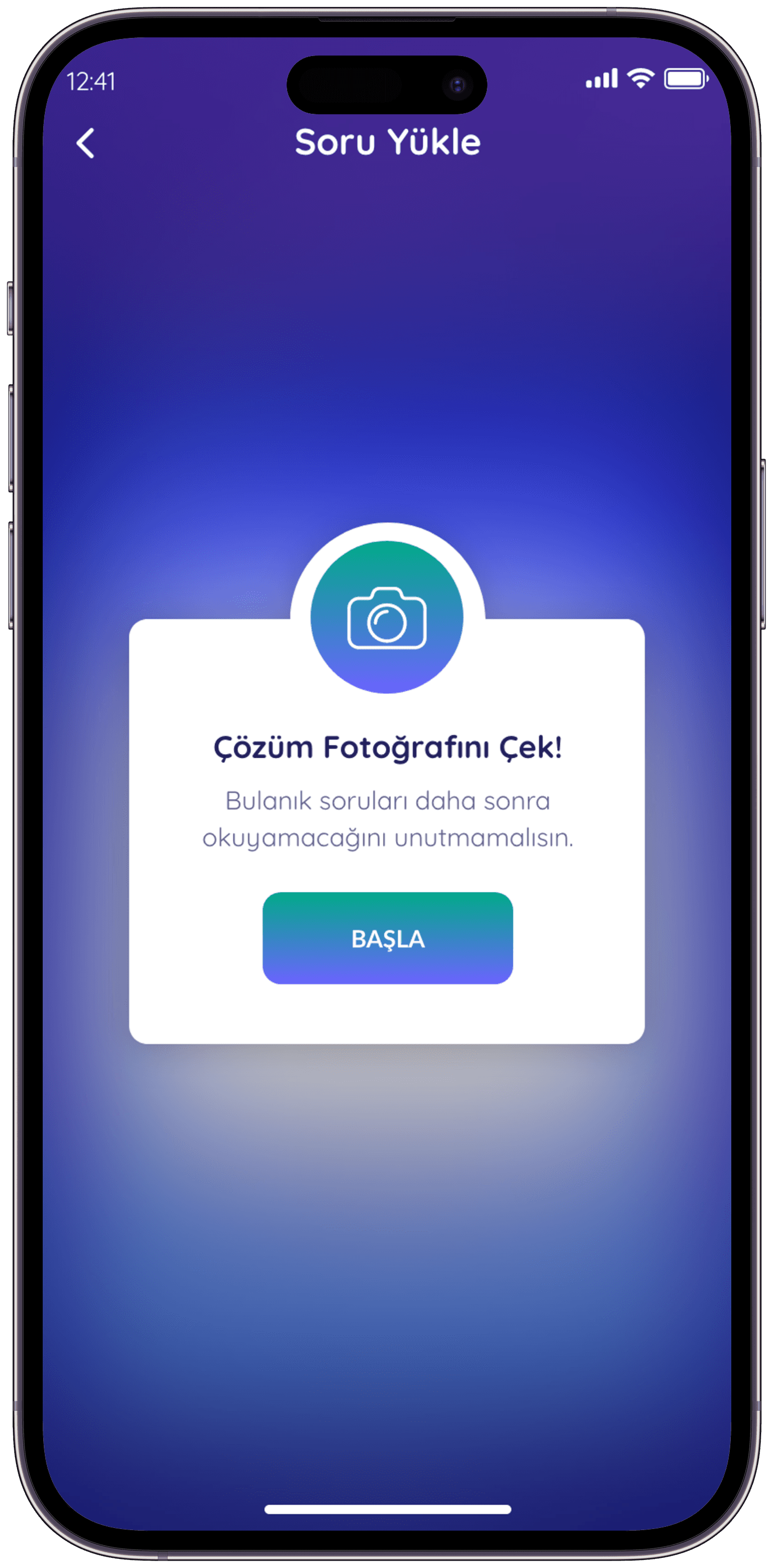 Soru Defteri Q&A App — 13