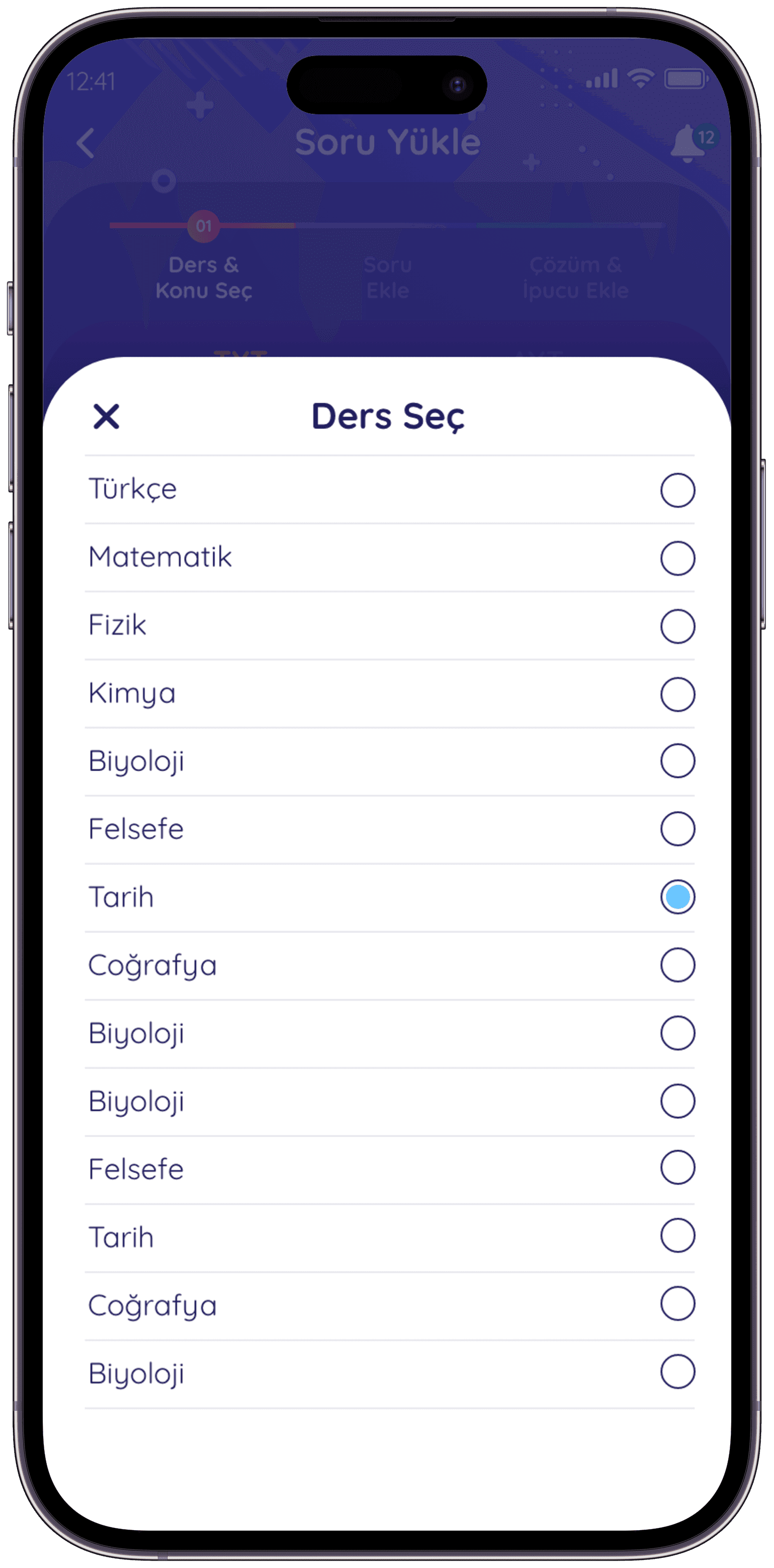 Soru Defteri Q&A App — 27