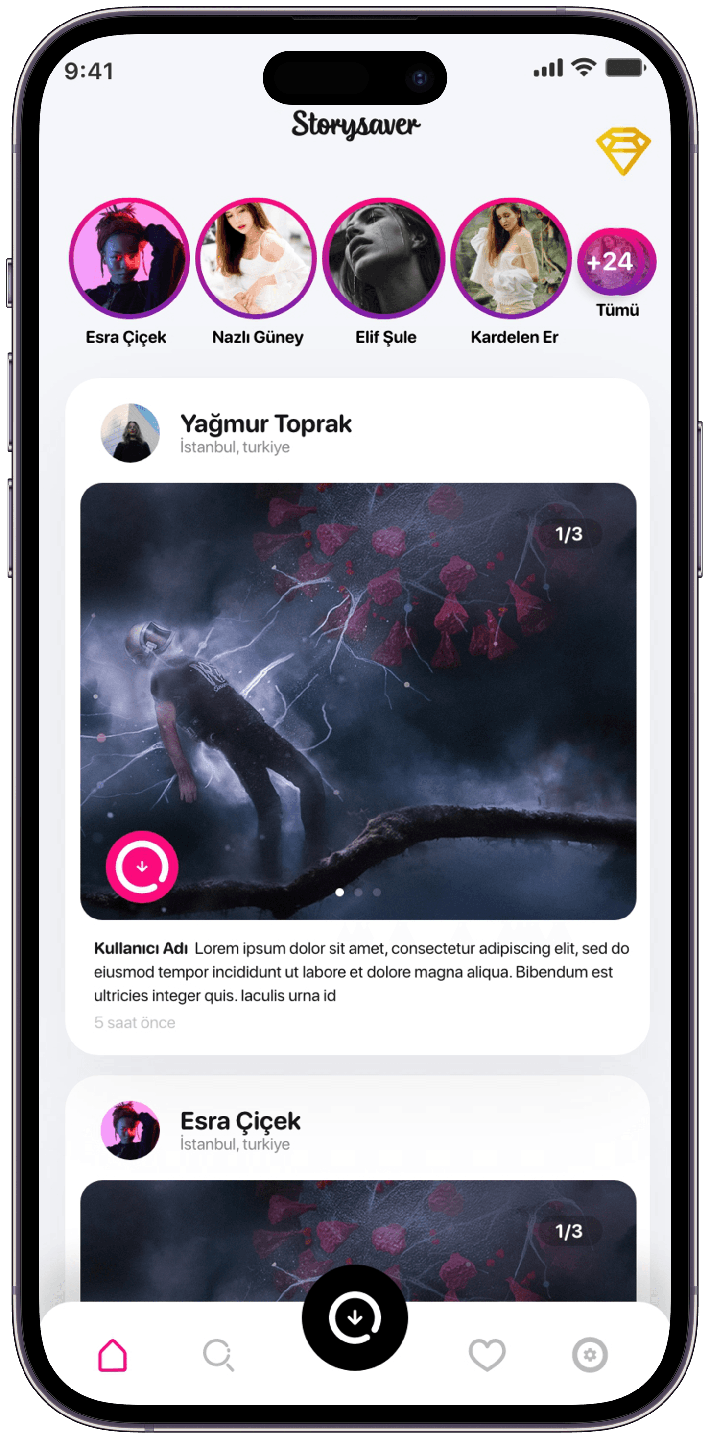 Story Saver Social App — 7
