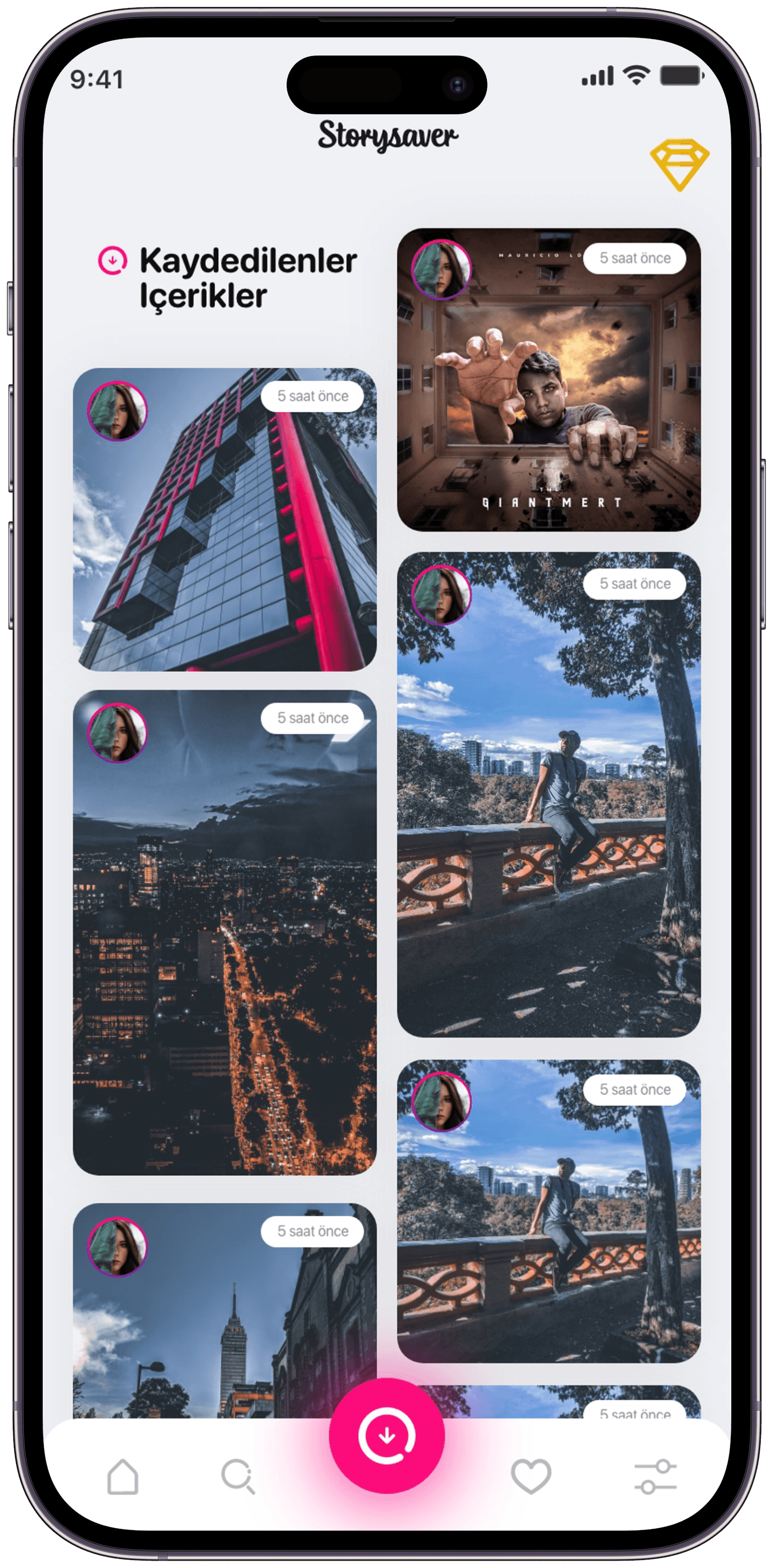 Story Saver Social App — 9