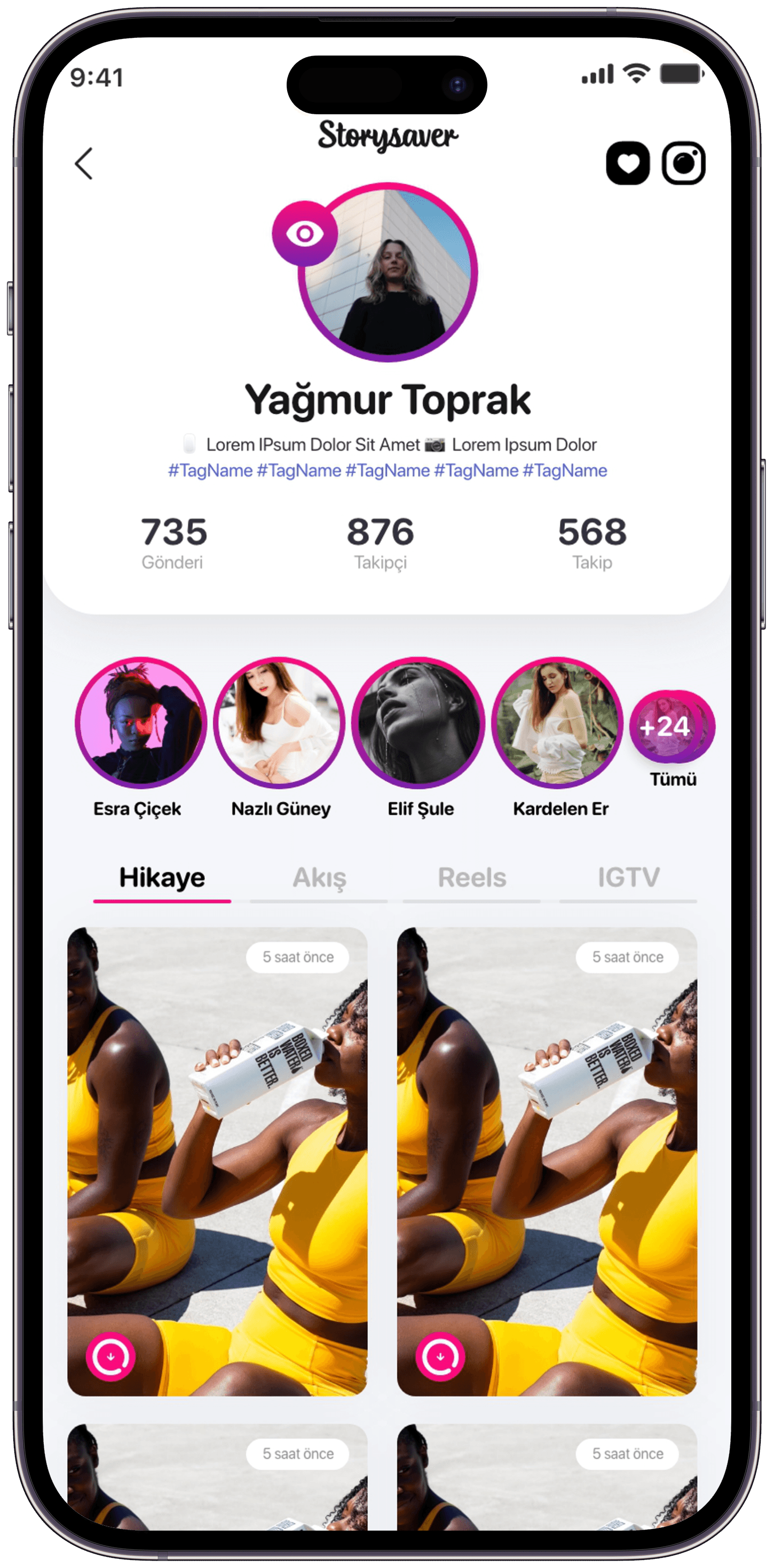 Story Saver Social App — 13