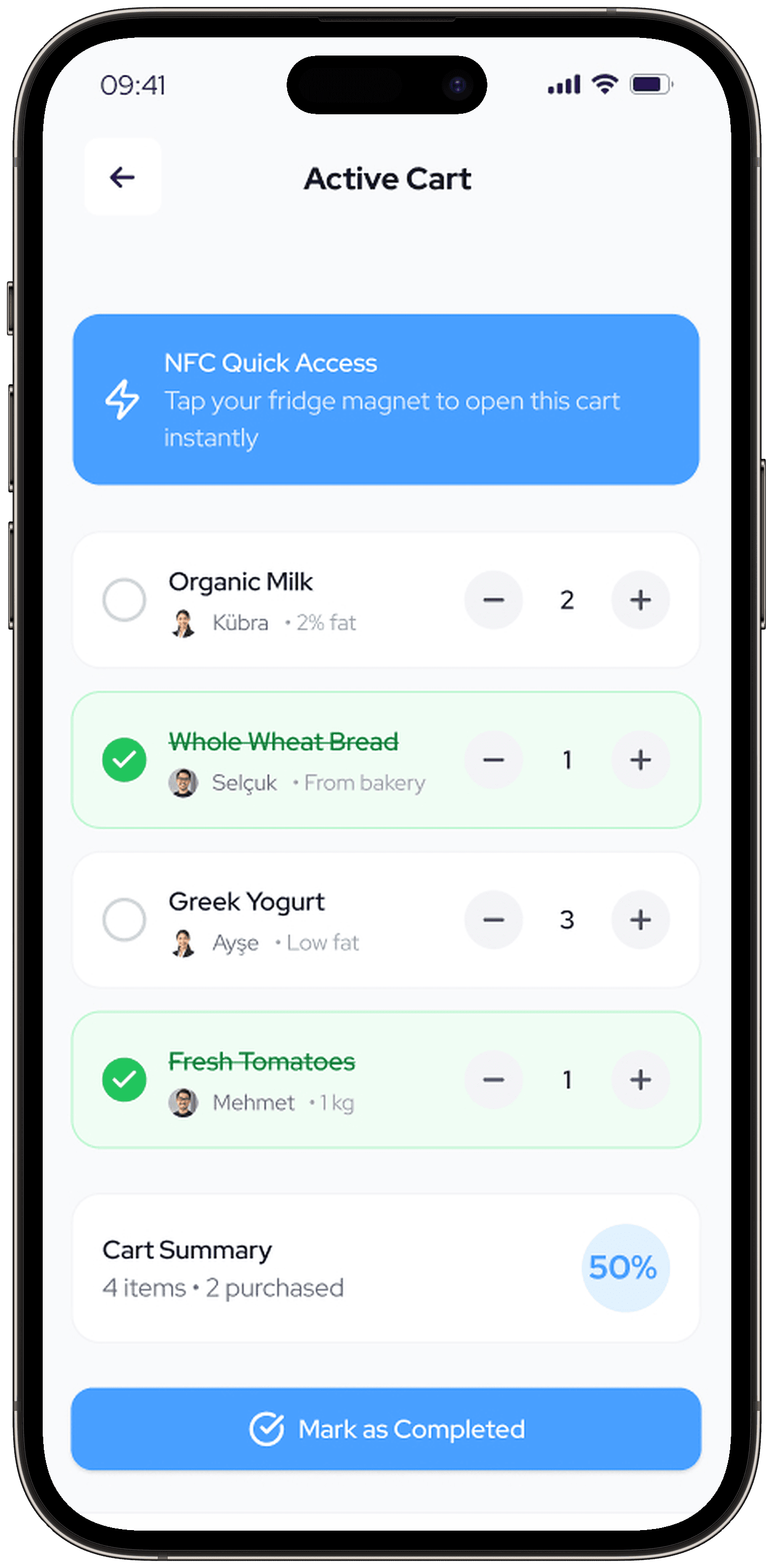 TapToShop V2 — Mobil Uygulama tasarımı, detay 4, Selçuk Aker