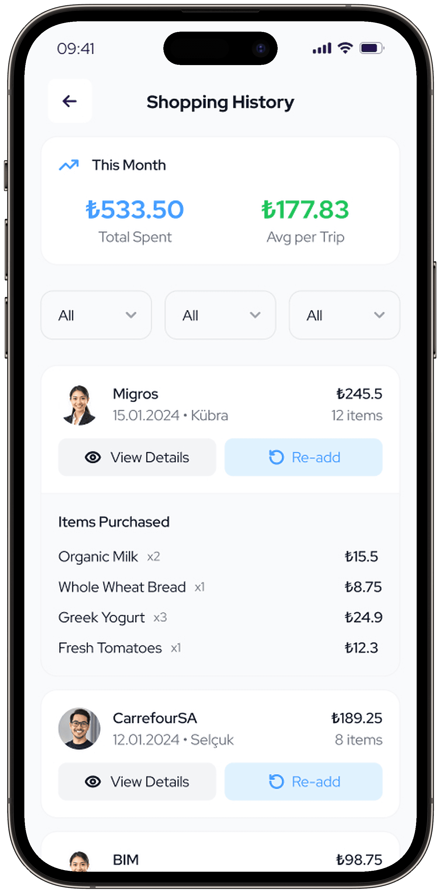 TapToShop V2 — Mobil Uygulama tasarımı, detay 7, Selçuk Aker