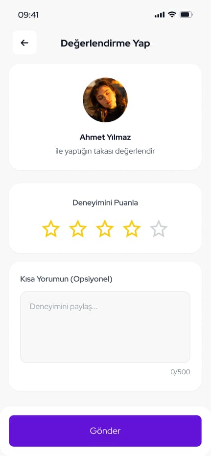 Trampala Mobil — Mobil Uygulama tasarımı, detay 16, Selçuk Aker