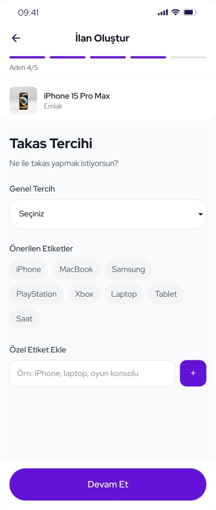 Trampala Mobil — Mobil Uygulama tasarımı, detay 31, Selçuk Aker