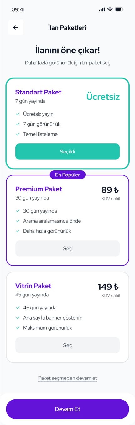 Trampala Mobil — Mobil Uygulama tasarımı, detay 35, Selçuk Aker