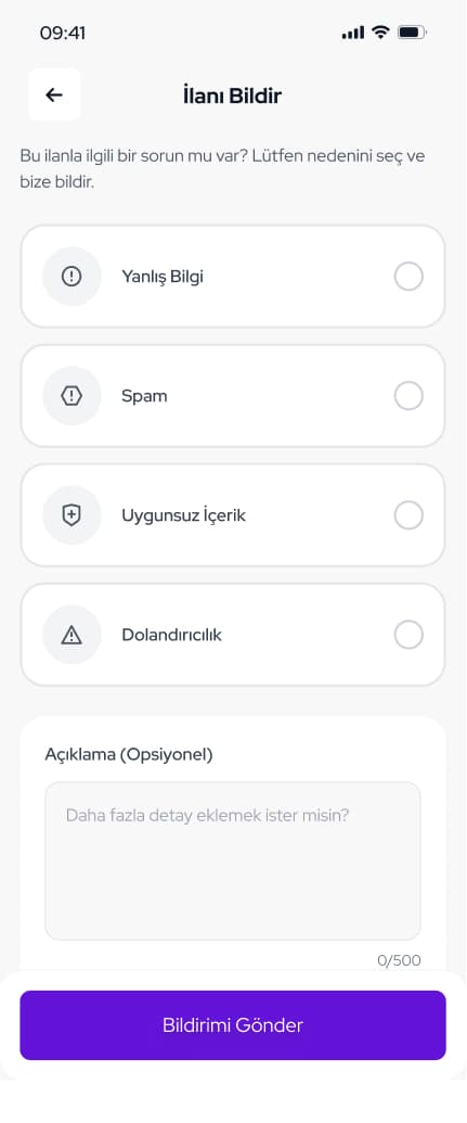Trampala Mobil — Mobil Uygulama tasarımı, detay 41, Selçuk Aker
