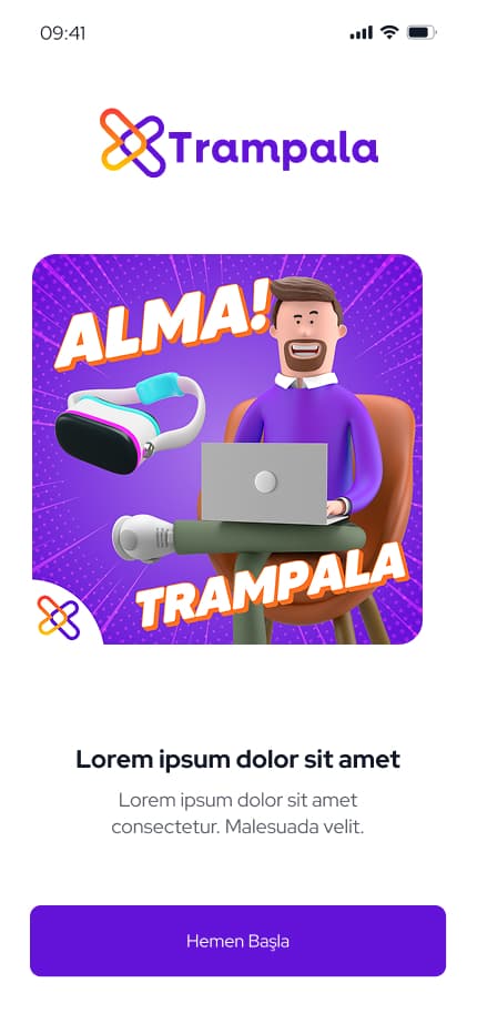 Trampala Mobil — Mobil Uygulama tasarımı, detay 49, Selçuk Aker