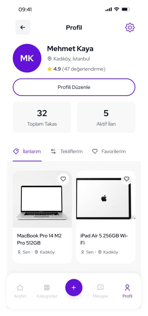 Trampala Mobil — Mobil Uygulama tasarımı, detay 56, Selçuk Aker