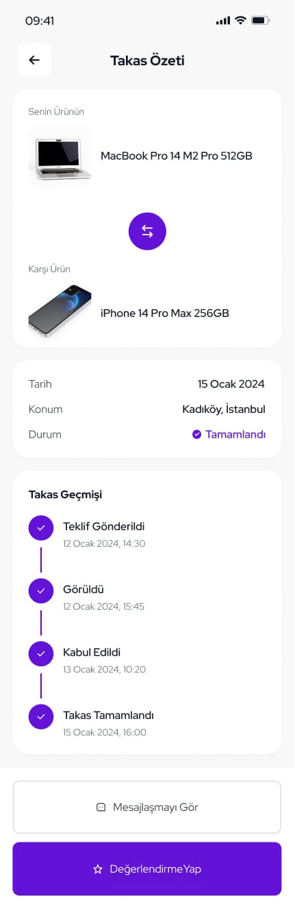 Trampala Mobil — Mobil Uygulama tasarımı, detay 65, Selçuk Aker