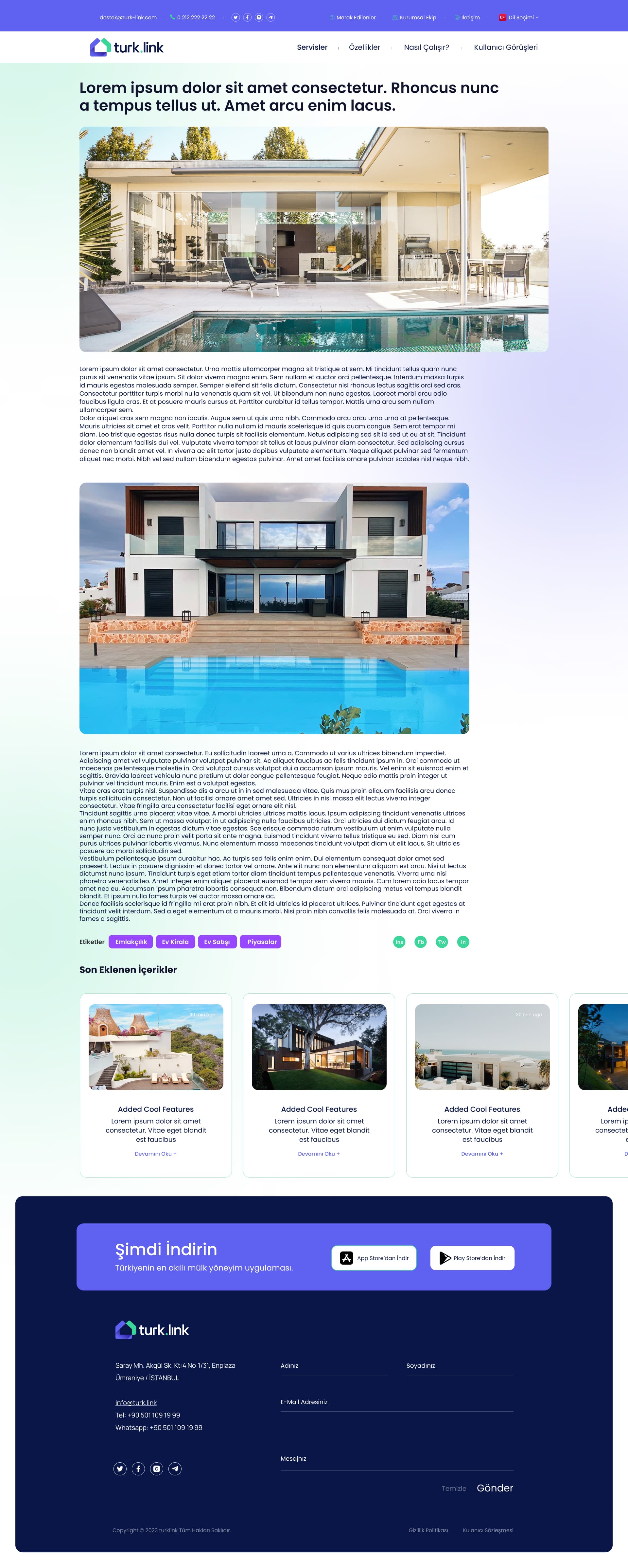 Turklink Real Estate — 3