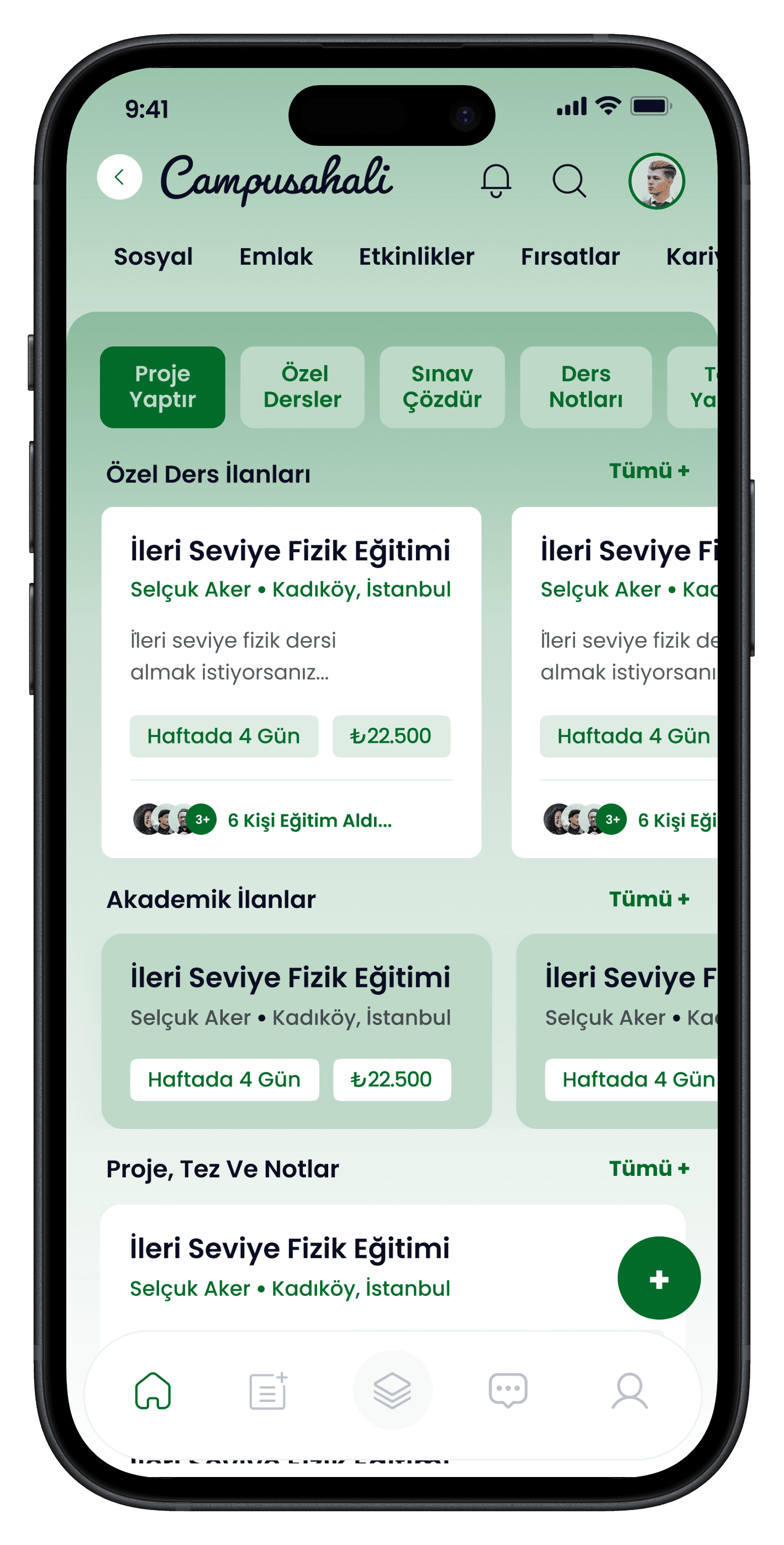 University Life Mobile App — 3