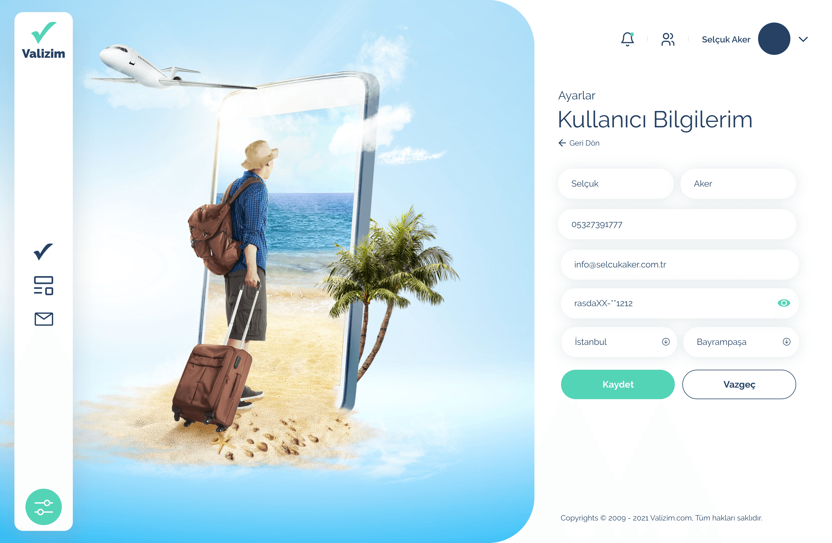 Valizim Travel — 3
