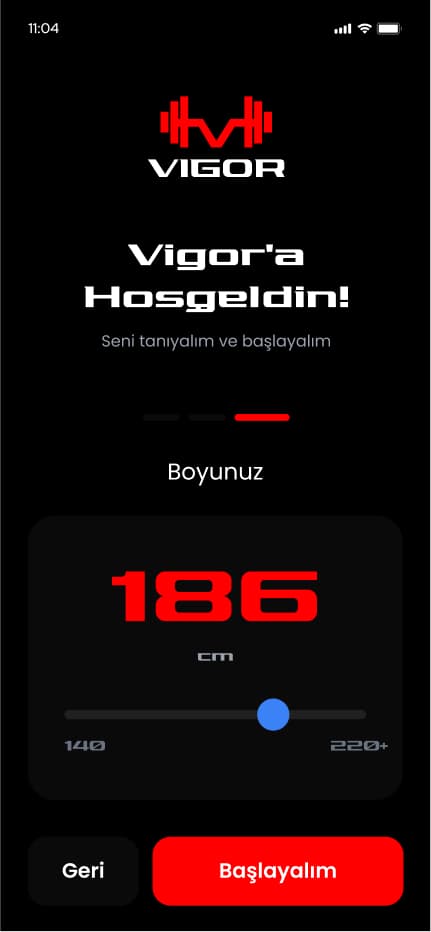 Vigor Gym App — Mobil Uygulama tasarımı, detay 9, Selçuk Aker