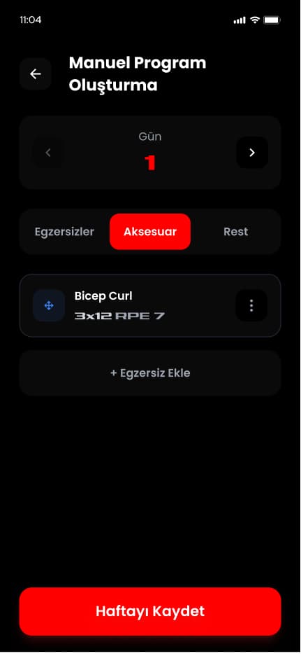 Vigor Gym App — Mobil Uygulama tasarımı, detay 15, Selçuk Aker