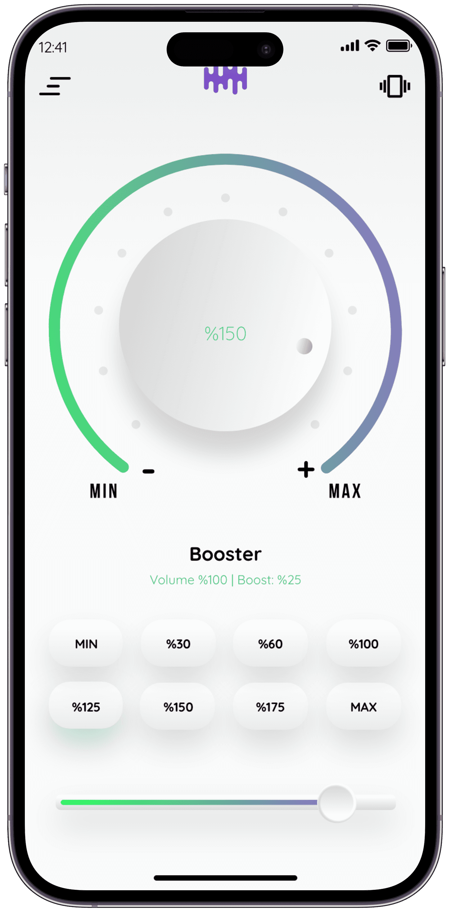 Volume Booster — 8