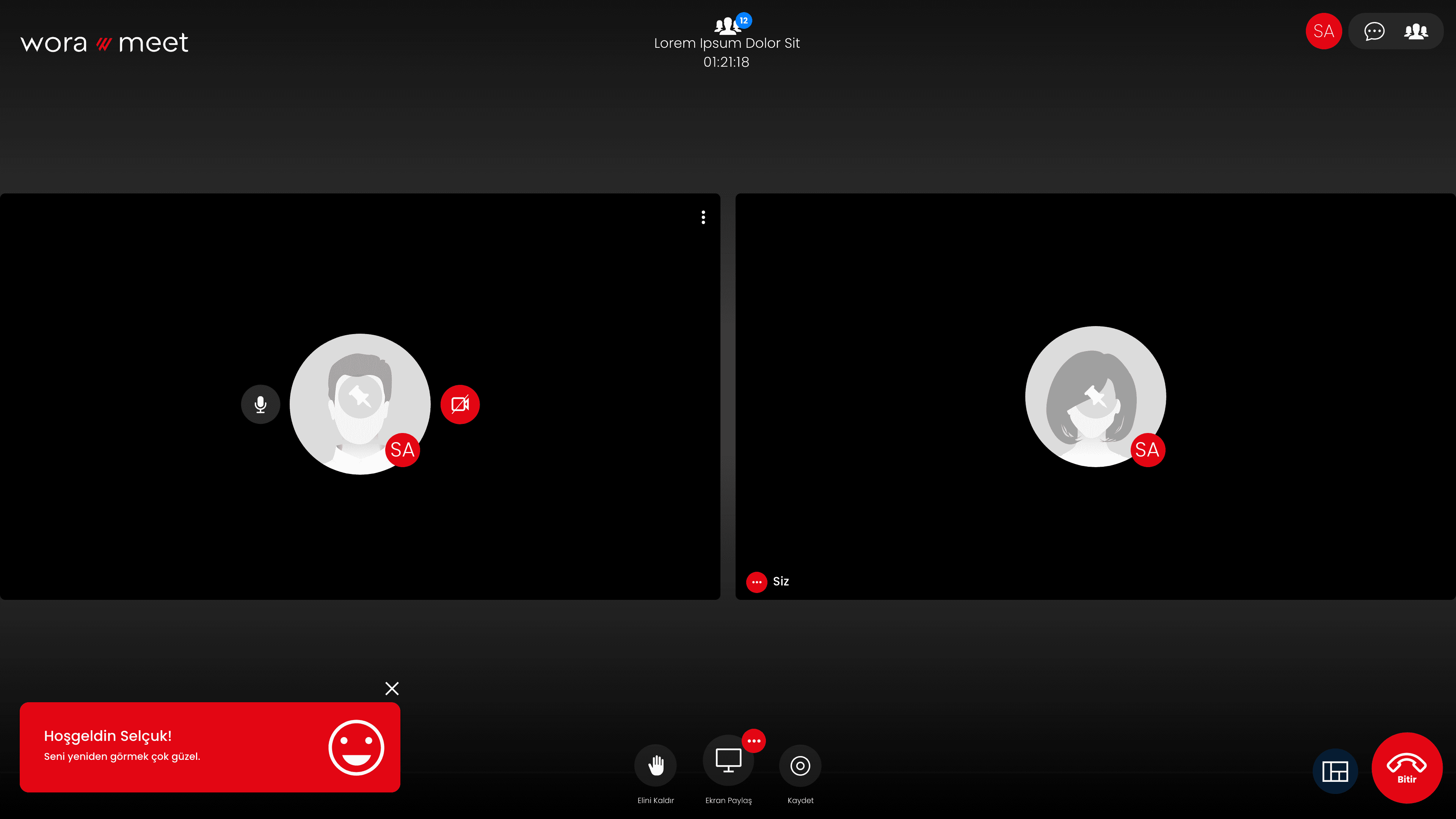 Wora Online Meet — 30