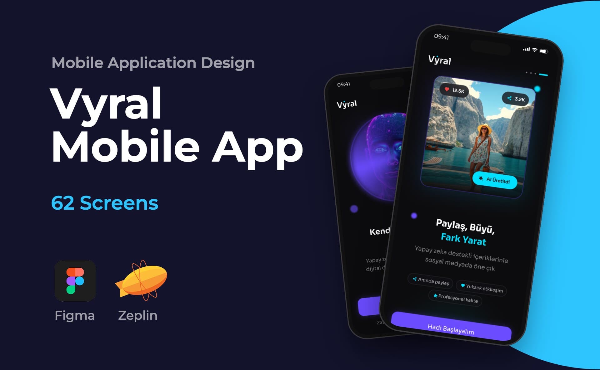 Vyral App — Mobil Uygulama