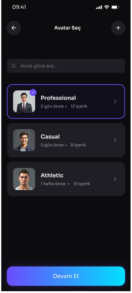 Vyral App — Mobil Uygulama tasarımı, detay 19, Selçuk Aker