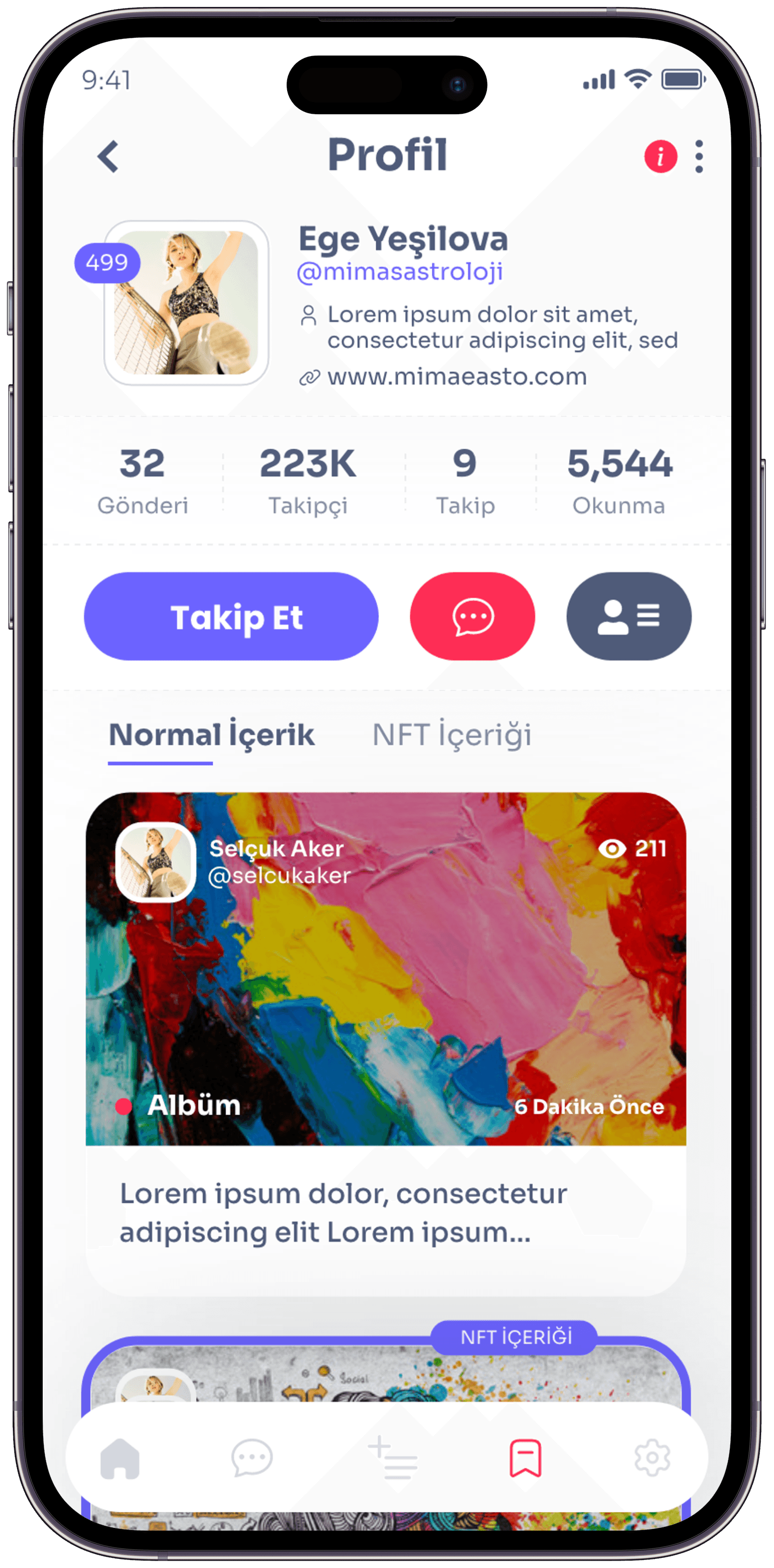 Wannart Social App — 5