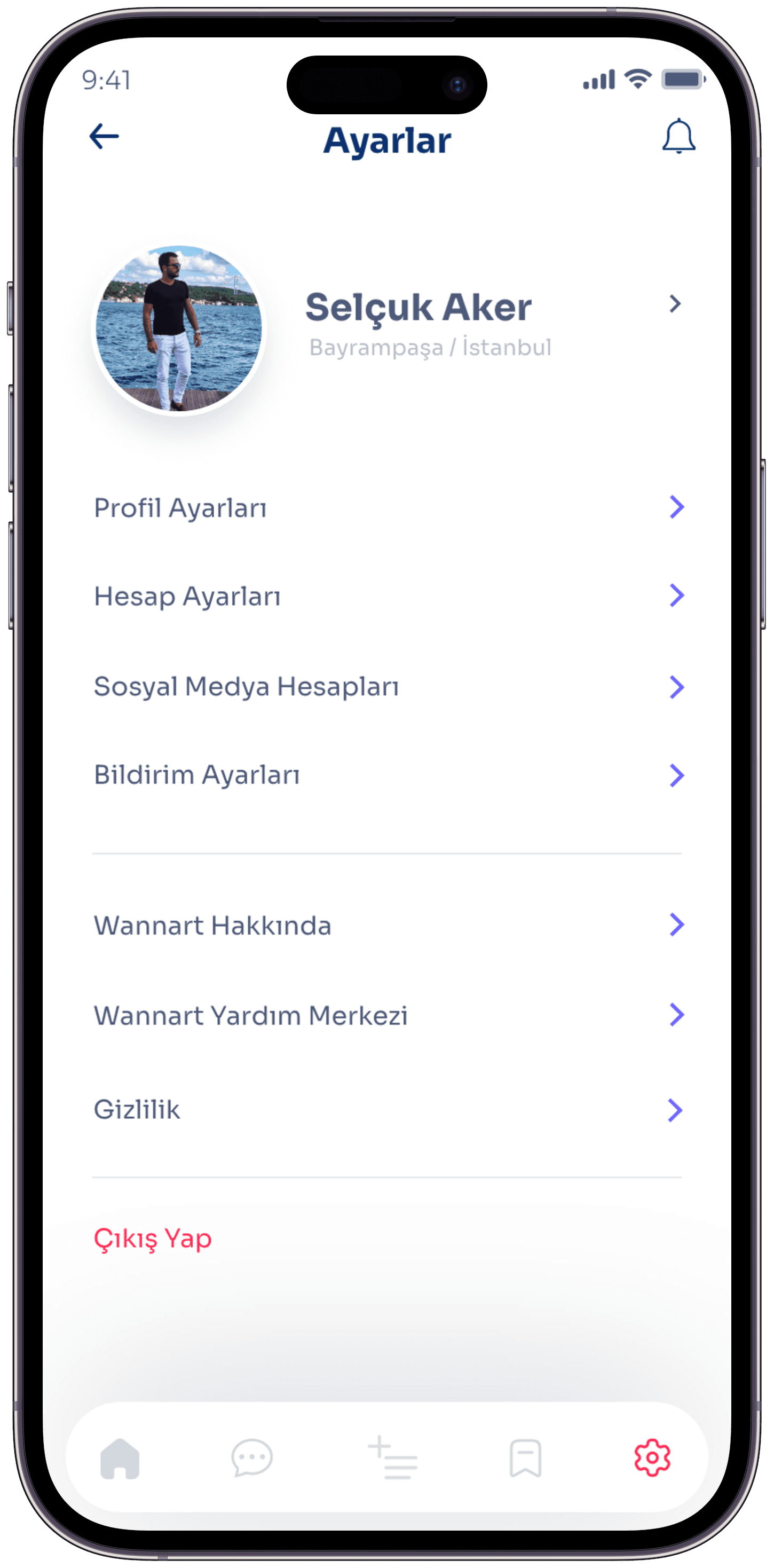 Wannart Social App — 10