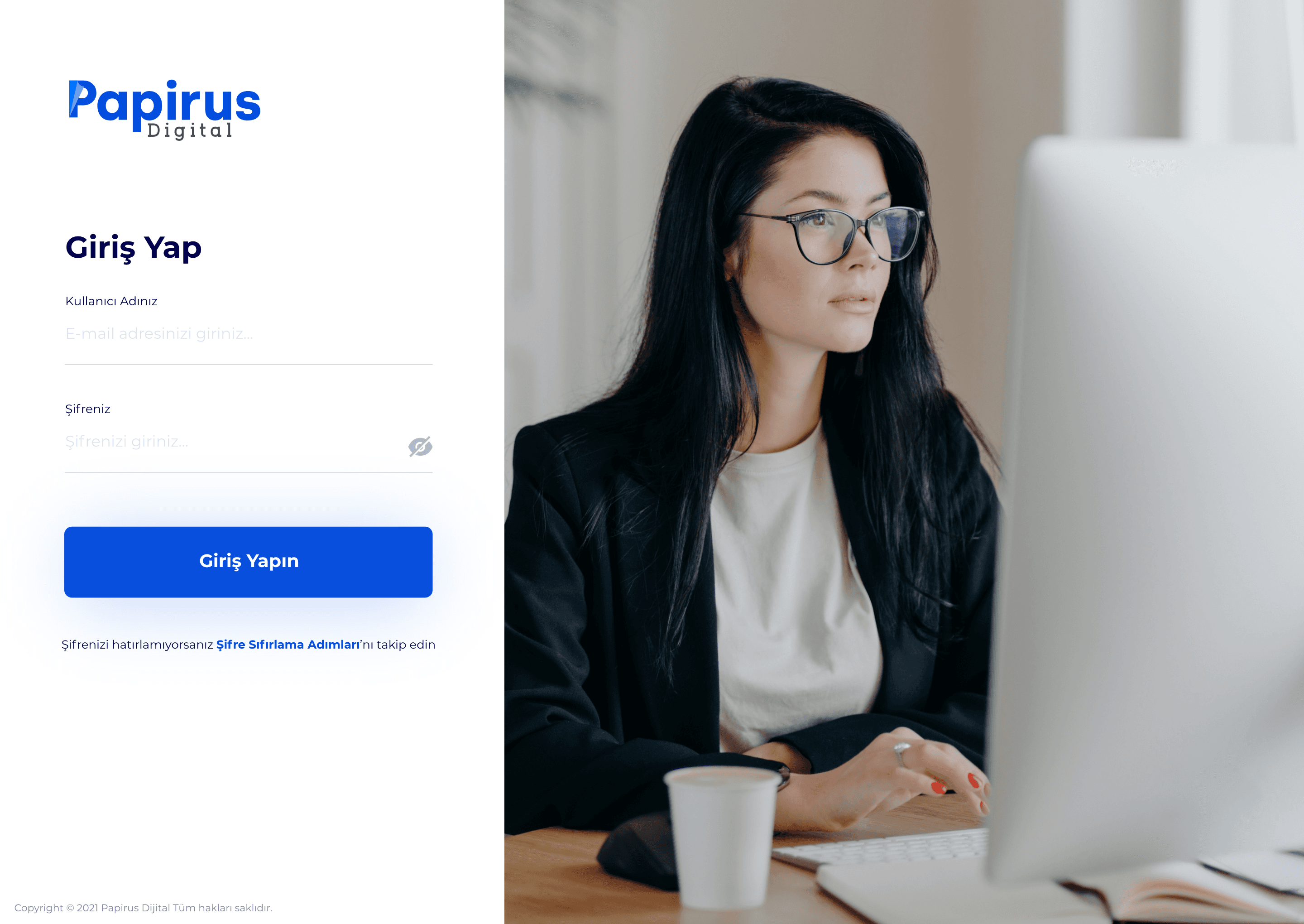 Papirus Digital — SaaS & Dashboard tasarımı, detay 1, Selçuk Aker