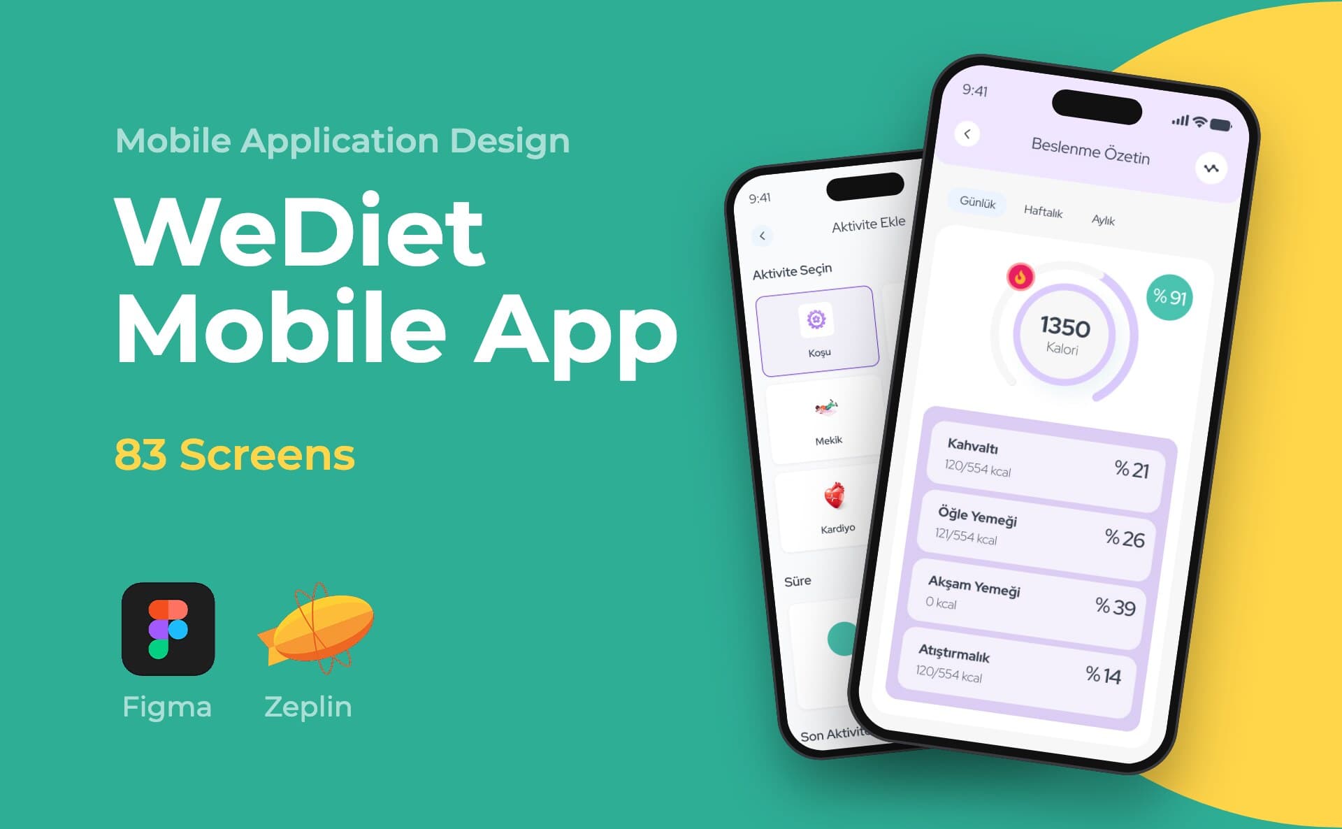 WeDiet — Mobil Uygulama